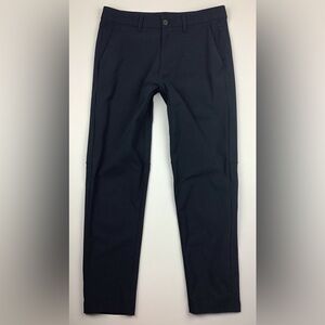 lululemon commission pant slim fit men’s 30 blue